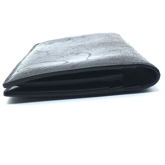 BERLUTI Calligraphy Ebene Leather Bi-fold Wallet - Picture 2 of 10
